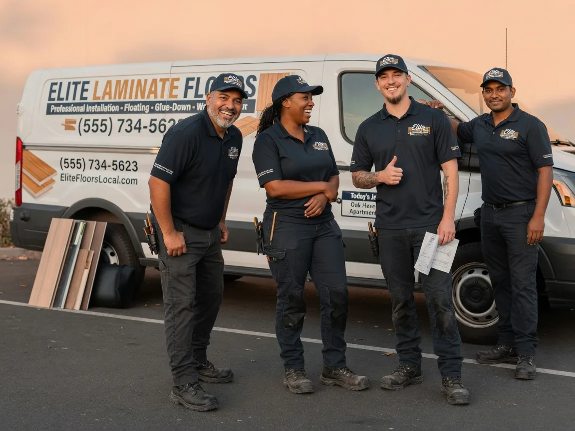 Laminate flooring installation company in Amsterdam, OH